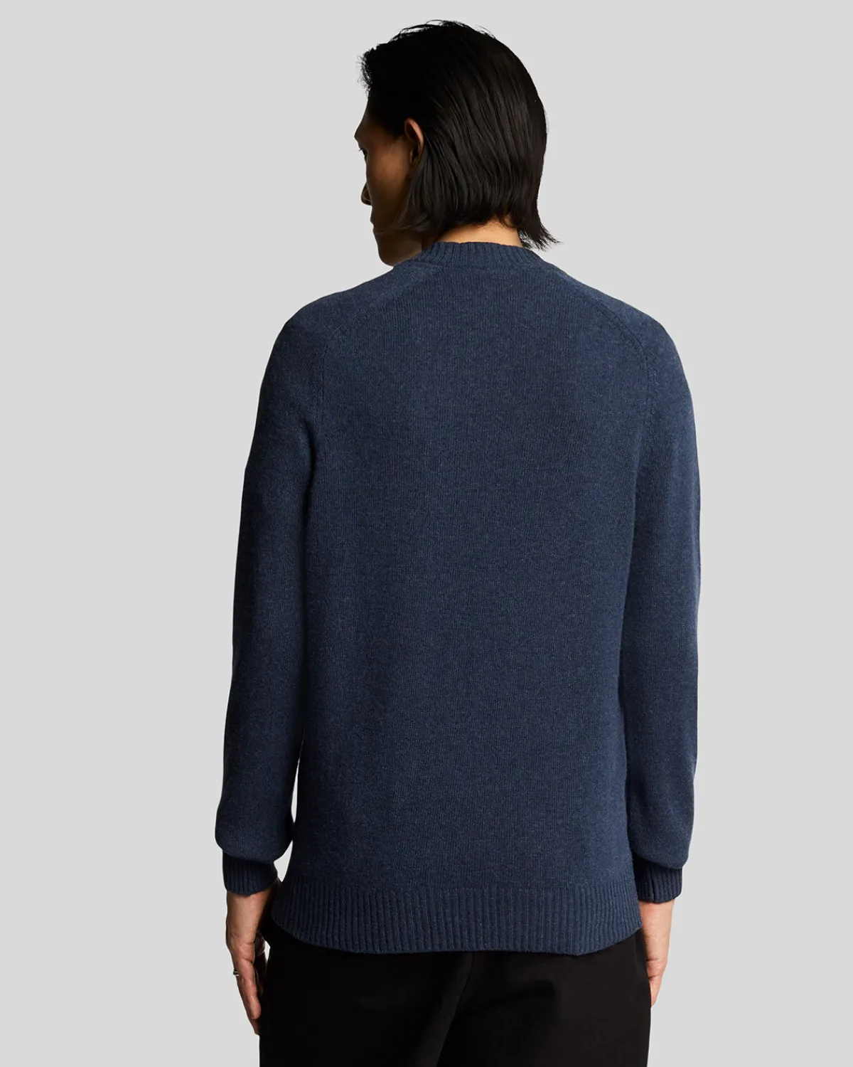 year_knitwear__pullover_mit_vausschnitt_2-4.webp Lyle & Scott 150 Jahre Strickwaren | Pullover & Strickwaren<150 Year Knitwear - Pullover mit V-Ausschnitt NavyHeather