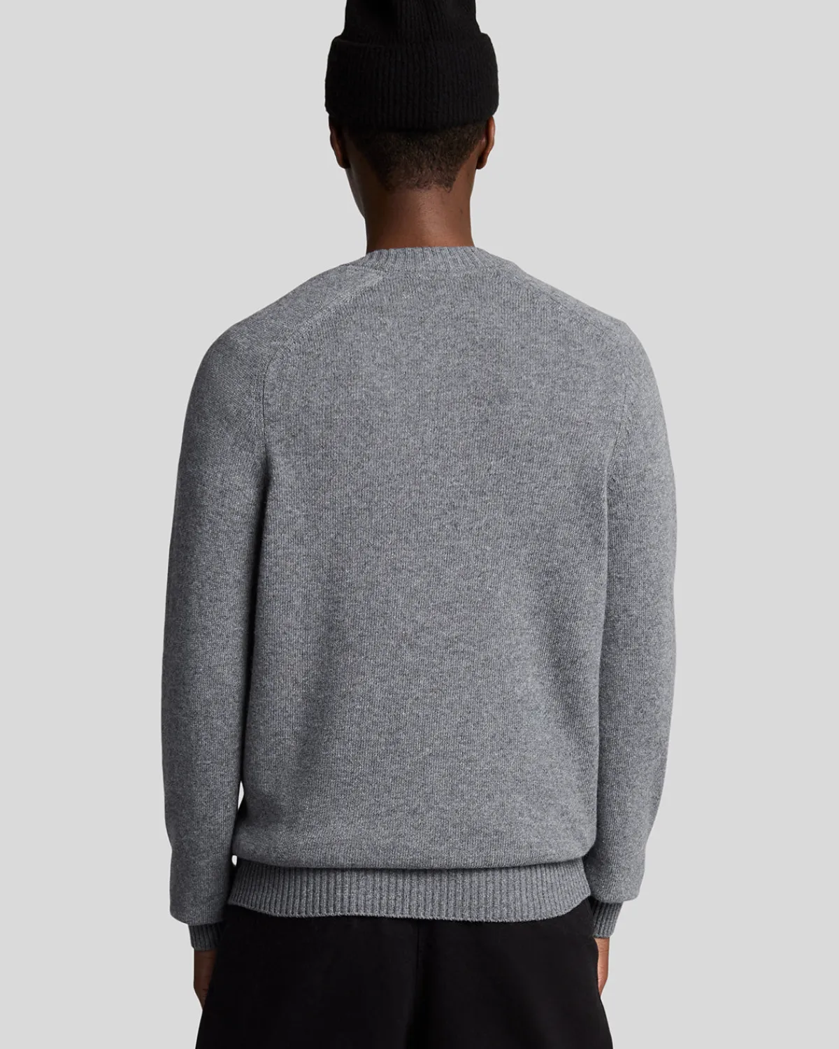 year_knitwear__pullover_mit_vausschnitt_3-1.webp Lyle & Scott 150 Jahre Strickwaren | Pullover & Strickwaren<150 Year Knitwear - Pullover mit V-Ausschnitt GreyHeather