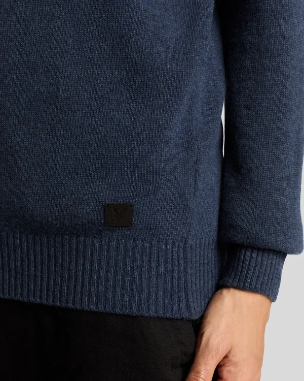 Lyle & Scott 150 Jahre Strickwaren | Pullover & Strickwaren<150 Year Knitwear - Pullover mit V-Ausschnitt NavyHeather
