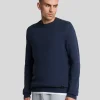 Lyle & Scott 150 Jahre Strickwaren | Pullover & Strickwaren<150 Year Knitwear - Rundhals-Pullover NavyHeather