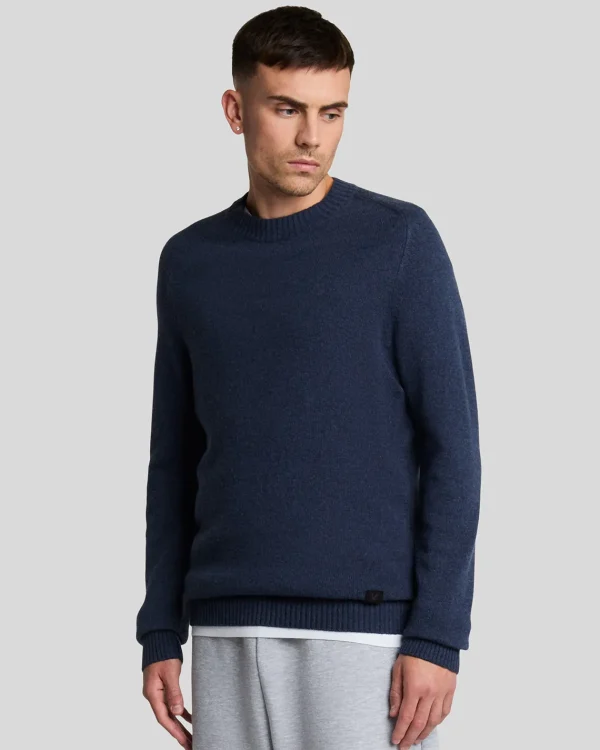 Lyle & Scott 150 Jahre Strickwaren | Pullover & Strickwaren<150 Year Knitwear - Rundhals-Pullover NavyHeather