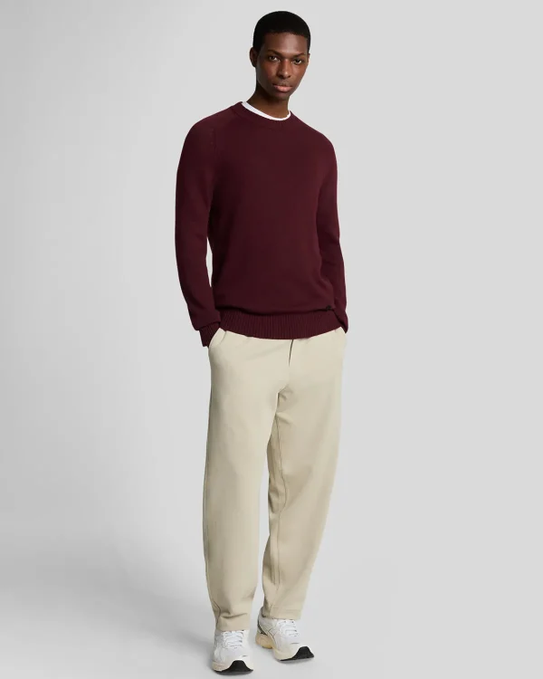 Lyle & Scott 150 Jahre Strickwaren | Pullover & Strickwaren<150 Year Knitwear - Rundhals-Pullover BurgundyHeather