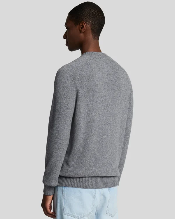 Lyle & Scott 150 Jahre Strickwaren | Pullover & Strickwaren<150 Year Knitwear - Rundhals-Pullover GreyHeather