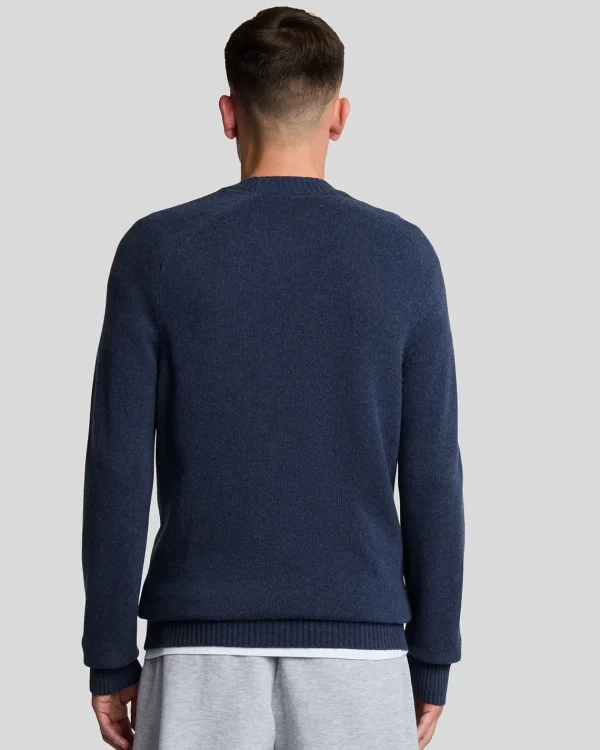 Lyle & Scott 150 Jahre Strickwaren | Pullover & Strickwaren<150 Year Knitwear - Rundhals-Pullover NavyHeather