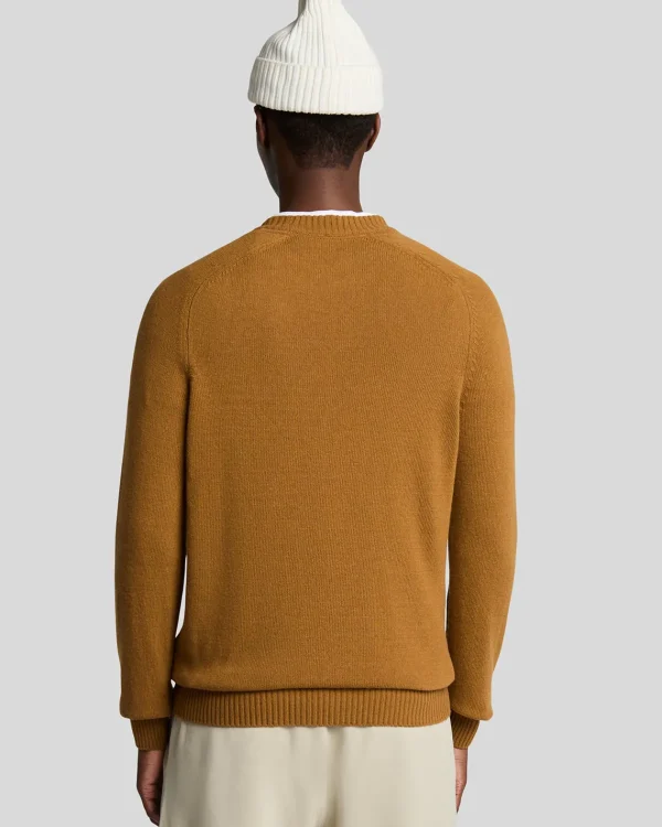 Lyle & Scott 150 Jahre Strickwaren | Pullover & Strickwaren<150 Year Knitwear - Rundhals-Pullover GoldenHeather