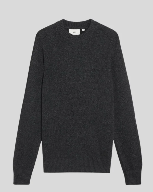 Lyle & Scott 150 Jahre Strickwaren | Pullover & Strickwaren<150 Year Knitwear - Rundhals-Pullover BlackHeather